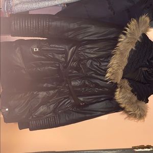 Sophie Down Jacket With Fur Trim